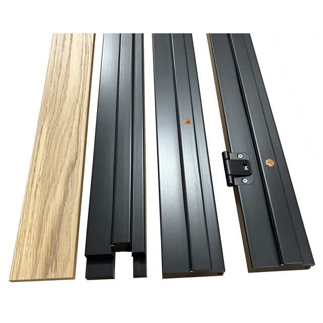 DÖRRKARM MODERN RAW 93MM SVART